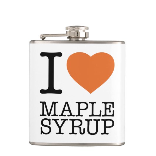 IK HOOP VAN MAPELSYRUP HEUPFLES (Voorkant)