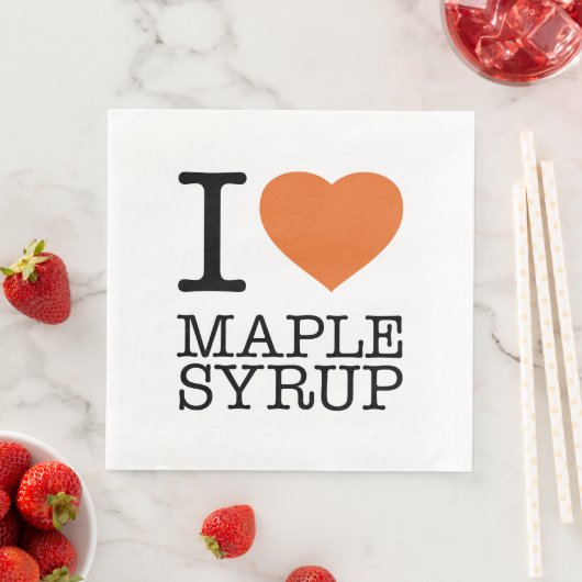IK HOOP VAN MAPELSYRUP SERVET (Insitu)