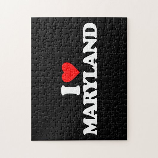 IK HOOP VAN MARYLAND LEGPUZZEL (Verticaal)