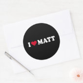 IK HOOP VAN MATT RONDE STICKER (Envelop)