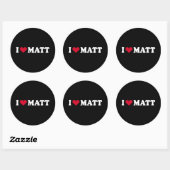 IK HOOP VAN MATT RONDE STICKER (Vel)