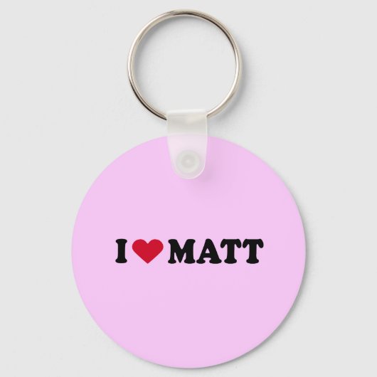 IK HOOP VAN MATT SLEUTELHANGER (Voorkant)