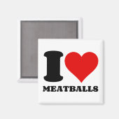 IK HOOP VAN MEATBALLEN MAGNEET (Voorkant / Achterkant)