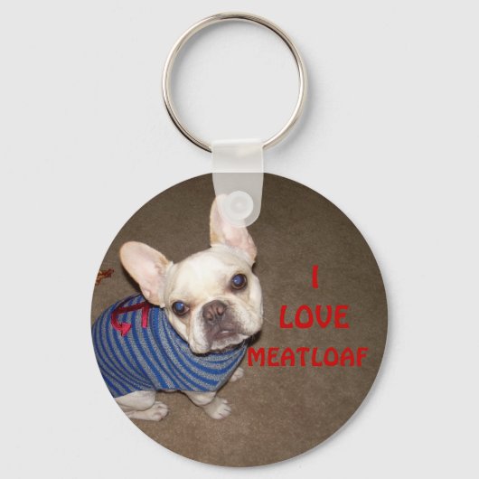 IK HOOP VAN MEATLOAF SLEUTELHANGER (Voorkant)