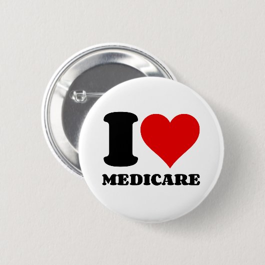 IK HOOP VAN MEDICARE RONDE BUTTON 5,7 CM (Voorkant /achterkant)