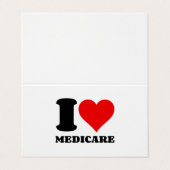 IK HOOP VAN MEDICARE VISITEKAARTJE (Buitenkant ongevouwen)