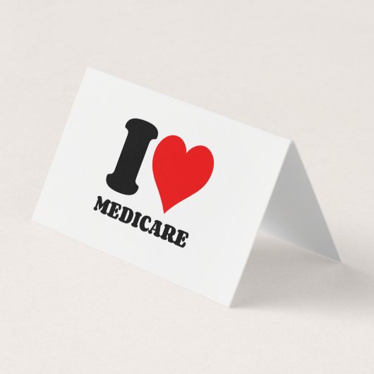 IK HOOP VAN MEDICARE VISITEKAARTJE (Voorkant)