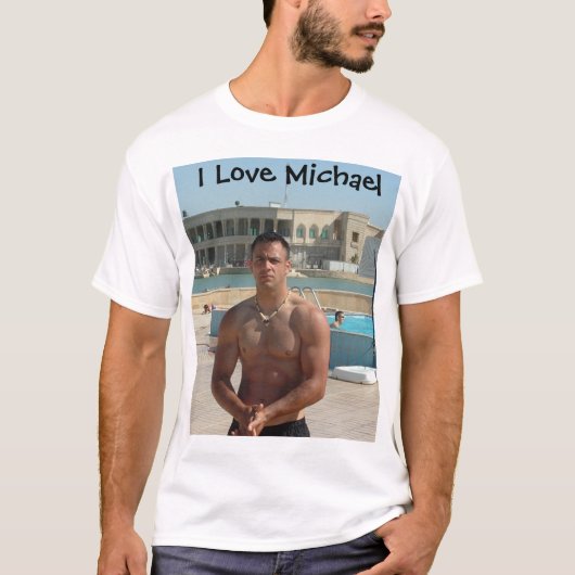 IK HOOP VAN MICHAEL T-SHIRT (Voorkant)