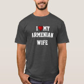 IK HOOP VAN MIJN ARMENISCH WIFE T-SHIRT (Voorkant)