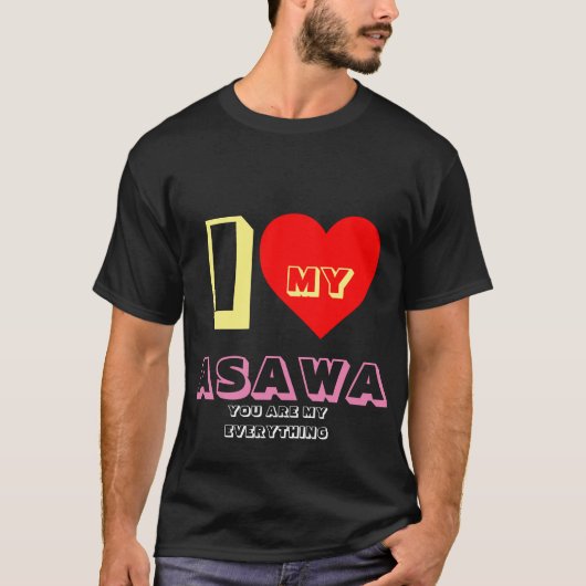 IK HOOP VAN MIJN ASAWA Filipino T-shirt (Voorkant)