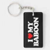 IK HOOP VAN MIJN BABOON SLEUTELHANGER (Voorkant)