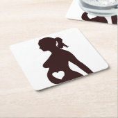 IK HOOP VAN MIJN BABY KARTONNEN ONDERZETTERS (Schuin)