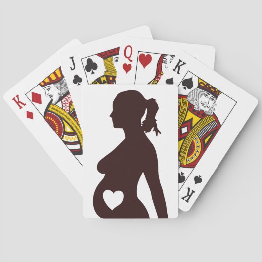 IK HOOP VAN MIJN BABY POKERKAARTEN (Achterkant)