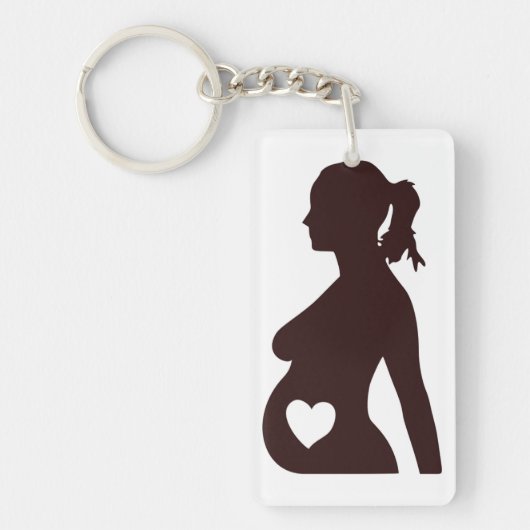 IK HOOP VAN MIJN BABY SLEUTELHANGER (Voorkant)