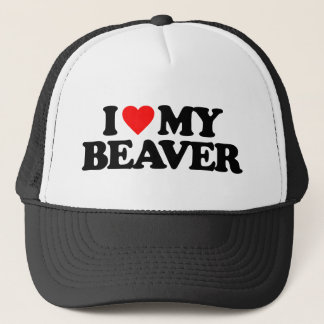 IK HOOP VAN MIJN BEAVER TRUCKER PET