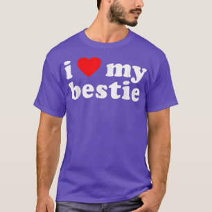 IK HOOP VAN MIJN BESTE FEESTJE FV Cute Matching Fr T-shirt