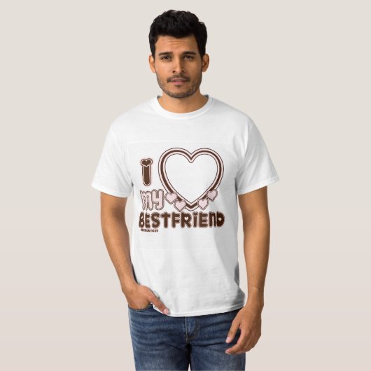 IK HOOP VAN MIJN BESTFRIEND T-SHIRT (Voorkant volledig)