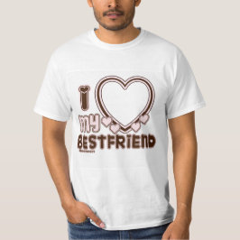 IK HOOP VAN MIJN BESTFRIEND T-SHIRT