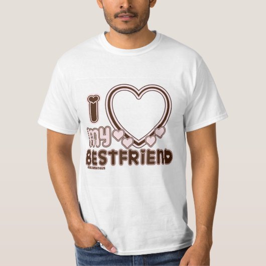 IK HOOP VAN MIJN BESTFRIEND T-SHIRT (Voorkant)