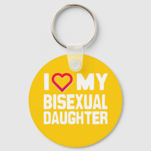 IK HOOP VAN MIJN BISEXUELE DOCHTER - -.png Sleutelhanger