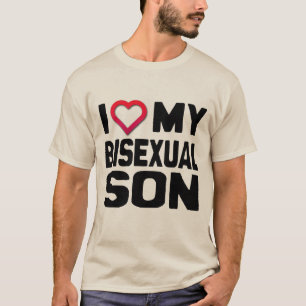 IK HOOP VAN MIJN BISEXUELE SON - T-SHIRT