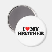 IK HOOP VAN MIJN BROER MAGNEET (Voorkant / Achterkant)