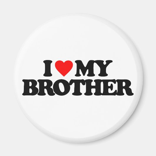 IK HOOP VAN MIJN BROER MAGNEET (Voorkant)