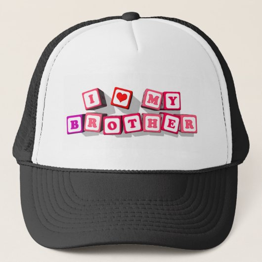 IK HOOP VAN MIJN BROER TRUCKER PET (Voorkant)