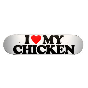 IK HOOP VAN MIJN CHICKEN PERSOONLIJK SKATEBOARD