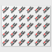 IK HOOP VAN MIJN COUSIN CADEAUPAPIER (Vlak)