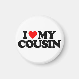 IK HOOP VAN MIJN COUSIN MAGNEET