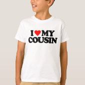 IK HOOP VAN MIJN COUSIN T-SHIRT (Voorkant)