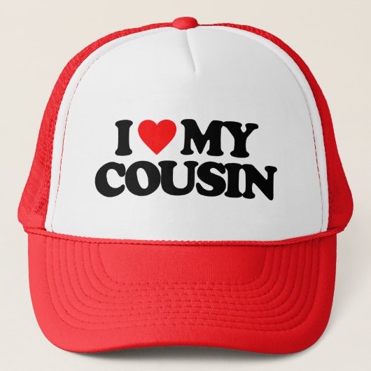 IK HOOP VAN MIJN COUSIN TRUCKER PET (Voorkant)