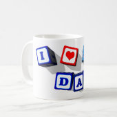 IK HOOP VAN MIJN DAD KOFFIEMOK (Voorkant links)