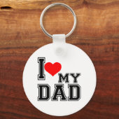 IK HOOP VAN MIJN DAD SLEUTELHANGER (Voorkant)