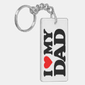 IK HOOP VAN MIJN DAD SLEUTELHANGER (Voorkant Links)