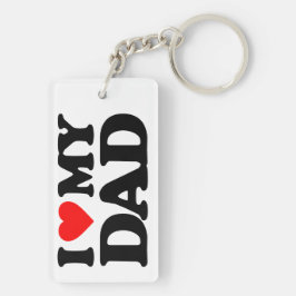 IK HOOP VAN MIJN DAD SLEUTELHANGER