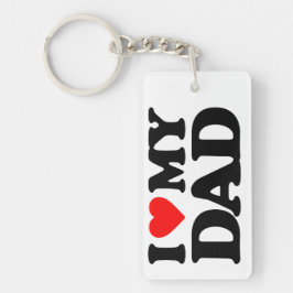 IK HOOP VAN MIJN DAD SLEUTELHANGER