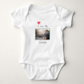 IK HOOP VAN MIJN DADDY BABY BODYSUIT, GEPERSONALIS ROMPER (Voorkant)