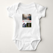 IK HOOP VAN MIJN DADDY BABY BODYSUIT, GEPERSONALIS ROMPER (Voorkant)