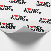 IK HOOP VAN MIJN DADDY CADEAUPAPIER (Hoek)