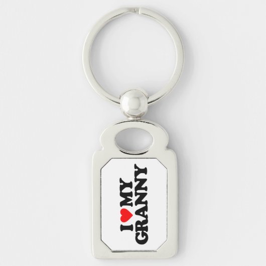 IK HOOP VAN MIJN GANNY SLEUTELHANGER (Voorkant)