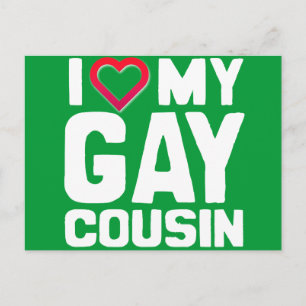 IK HOOP VAN MIJN GAY COUSIN -.png Briefkaart