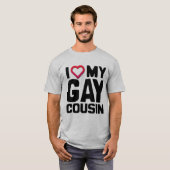 IK HOOP VAN MIJN GAY COUSIN - T-SHIRT (Voorkant volledig)