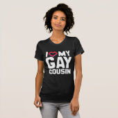 IK HOOP VAN MIJN GAY COUSIN - - T-SHIRT (Voorkant volledig)