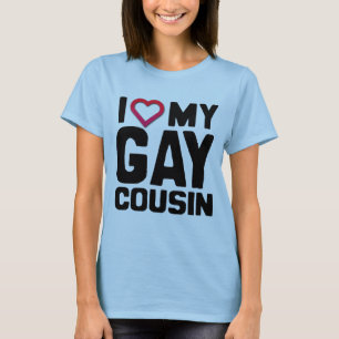 IK HOOP VAN MIJN GAY COUSIN - T-SHIRT
