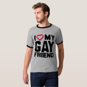 IK HOOP VAN MIJN GAY FRIEND - T-SHIRT (Voorkant volledig)