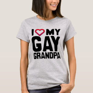 IK HOOP VAN MIJN GAY GRANDPA - T-SHIRT
