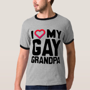 IK HOOP VAN MIJN GAY GRANDPA - T-SHIRT