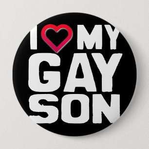 IK HOOP VAN MIJN GAY SON -.png Ronde Button 4,0 Cm